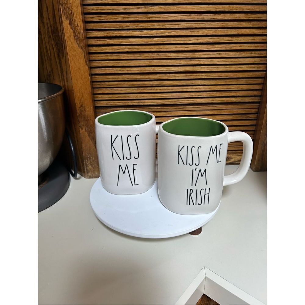Rae Dunn Set Of Two Mugs